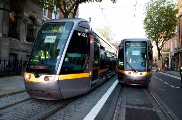 Luas Cross City Guage Run June 2017  - Steconfer